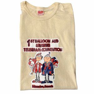 Vintage 1985 Balloon and Singing Convention Tee L